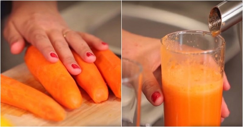 польза морковного сока