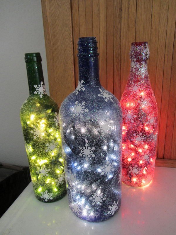 стеклянные бутылки