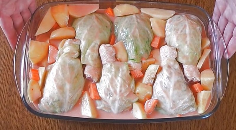 рецепт приготовления голубцов с мясом