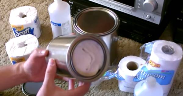 обогреватель из туалетной бумаги