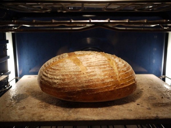 хлеб в духовке