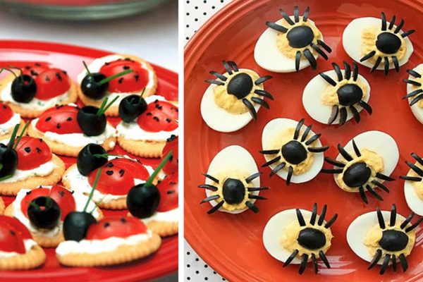 Как сделать праздничный стол неповторимым: 12 оригинальных идей для украшения закусок.