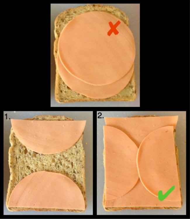 бутерброд с колбасой