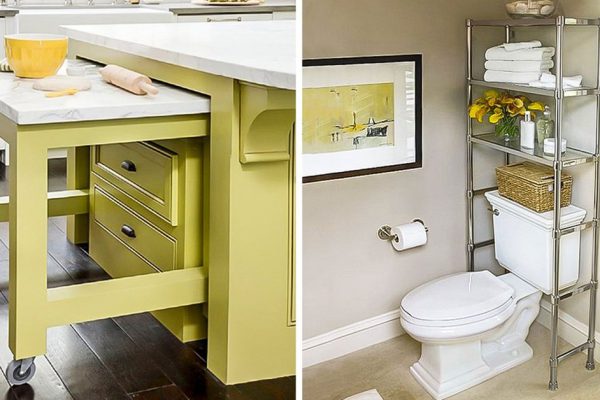 15 незаурядных идей, с которыми ты сэкономишь место в своем доме.