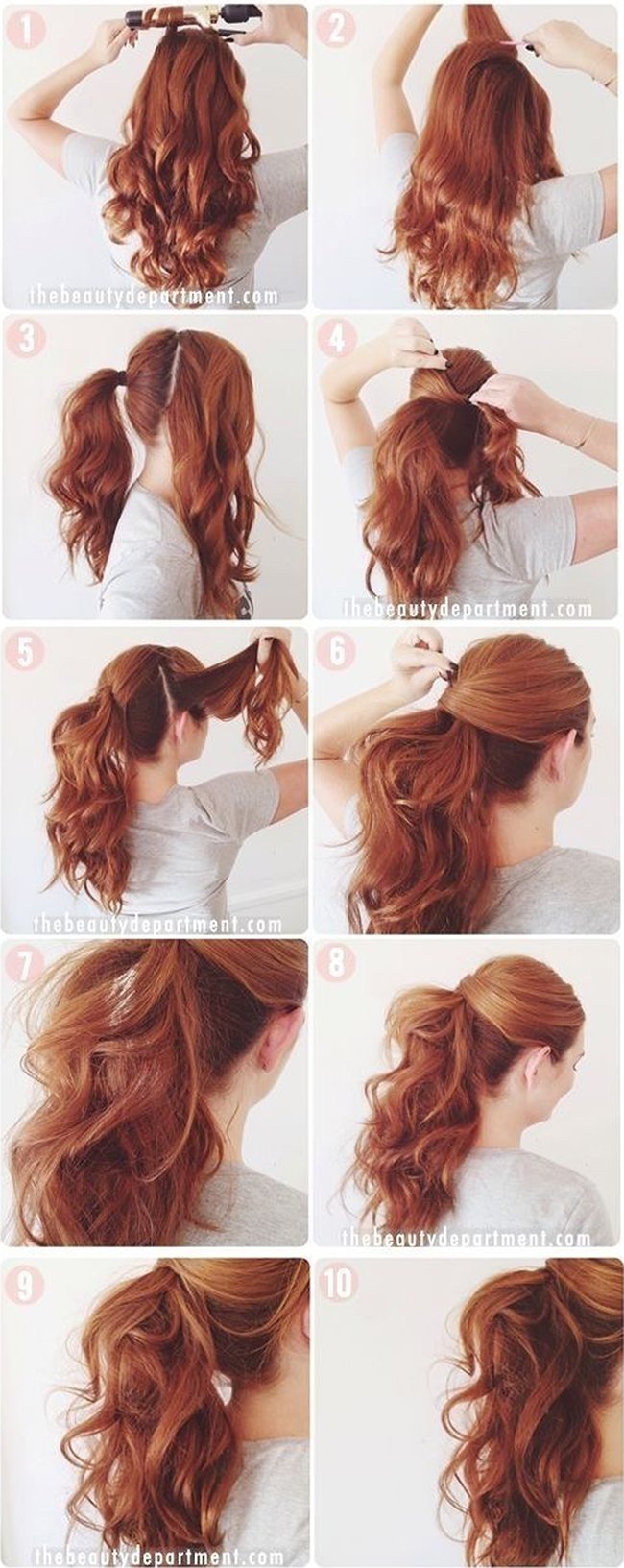 оригинальная прическа