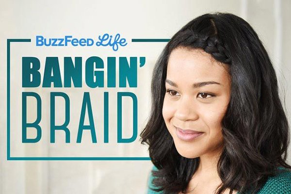 коса на одну сторону