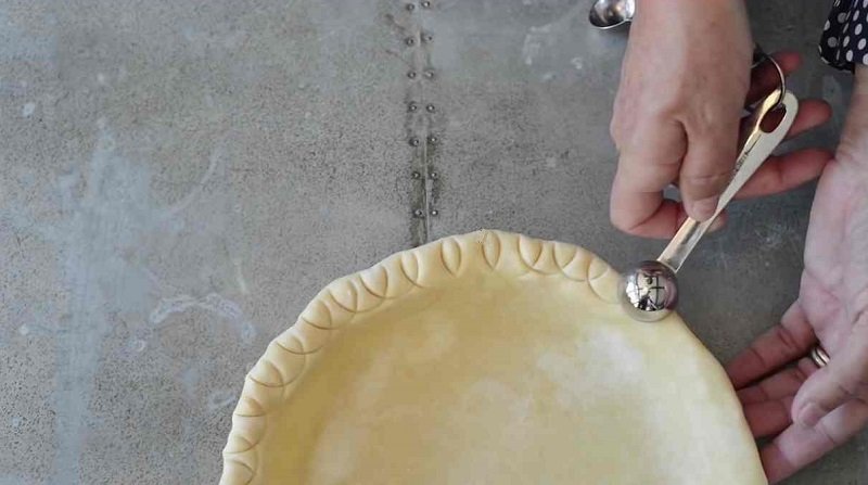 как украсить пирог открытый