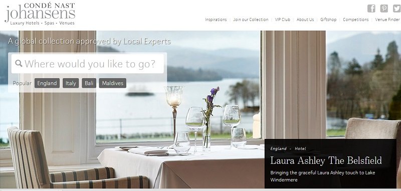 сайт про отели