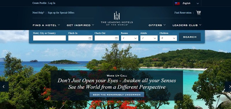 сайт про отели