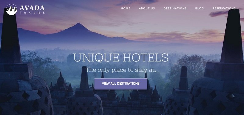 сайт про отели