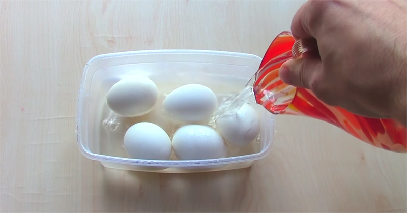 быстрая очистка яиц