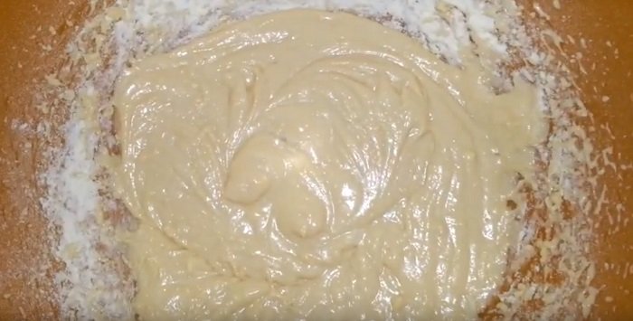 пирог с абрикосами и творогом