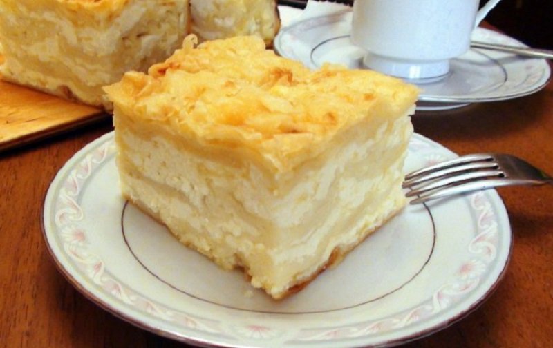 Ленивая ачма из лаваша рецепт в духовке с сыром и творогом фото пошагово