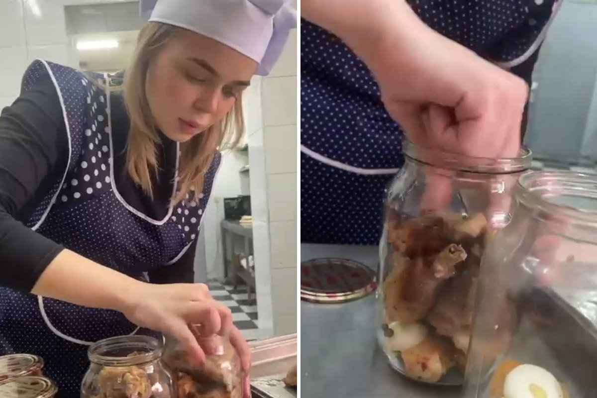 Алина Гросу показала, как готовит тушенку для беженцев и волонтерит на западе Украины Вдохновение,Война,Звезды,Знаменитости,Украина