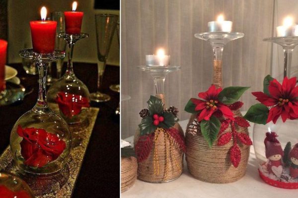 Как использовать разрозненные бокалы или фужеры дома