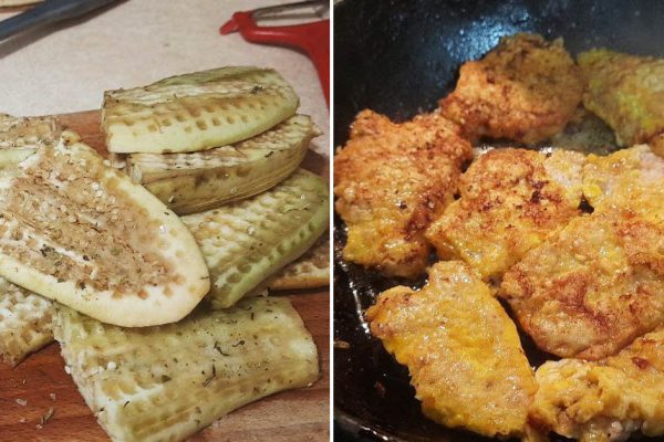 Отбивные из баклажанов на молдавский манер, они вкуснее мясных и совсем не горчат