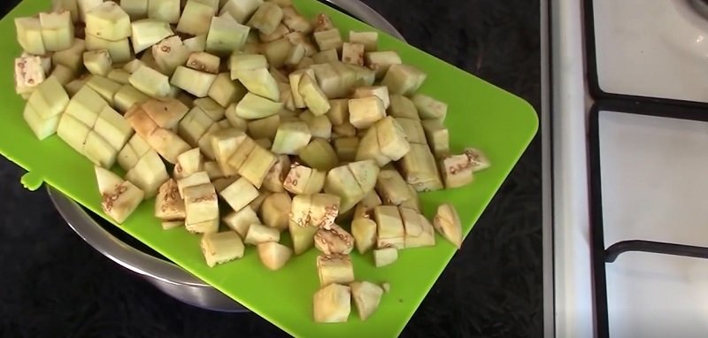 баклажаны в сметане