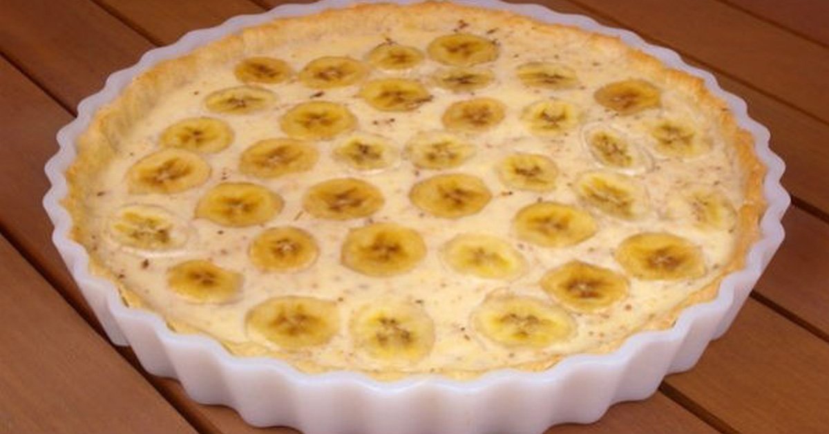 Банановый пирог в духовке рецепт с фото пошагово в