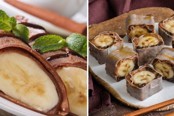 Банановый рулет без муки по рецепту Ольги Матвей