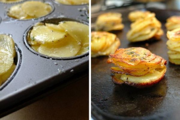 Хрустящие башенки из картофеля: нескучное решение для детского завтрака!