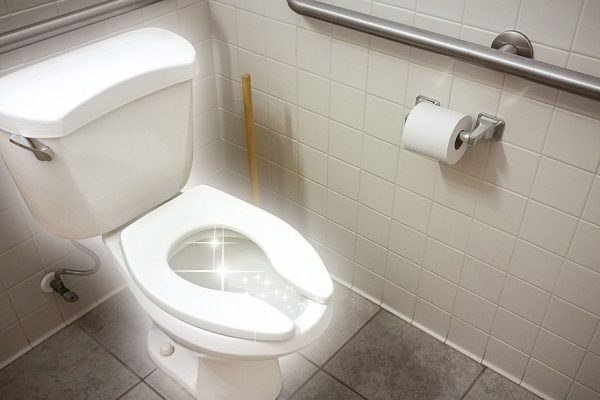 До этого перелета не знал, для чего нужны странные вырезы на сиденье унитаза