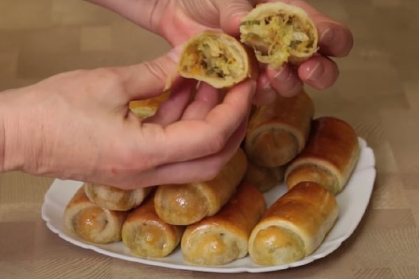 Хрустящие пирожки вэрзэре без дрожжей для ленивых хозяек