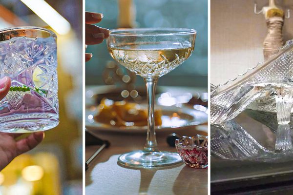 Достала из серванта старую хрустальную пепельницу и вписала в современный интерьер