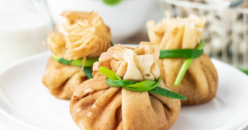 блины фаршированные грибами