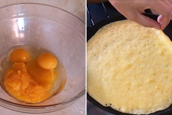 Домашние плюются от тыквы, а блины обожают, жарю блинчики на кипятке огромными партиями