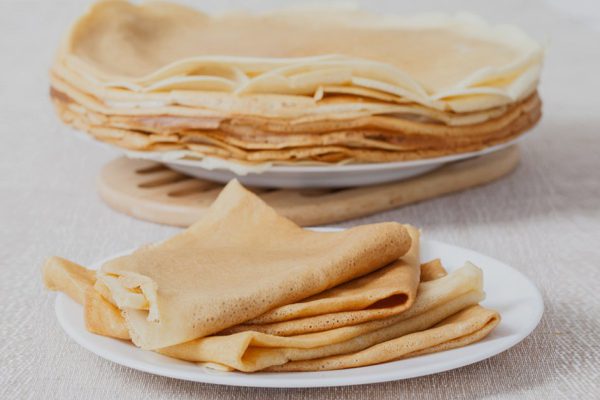 Рецепт блинов на майонезе