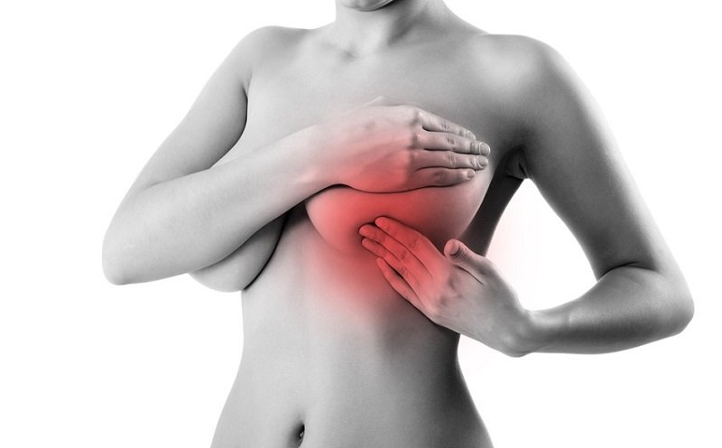 боль в области груди у женщин