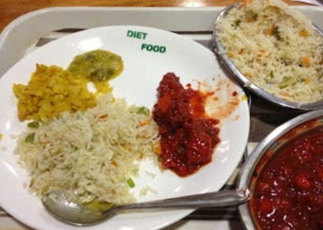 больничная еда в китае