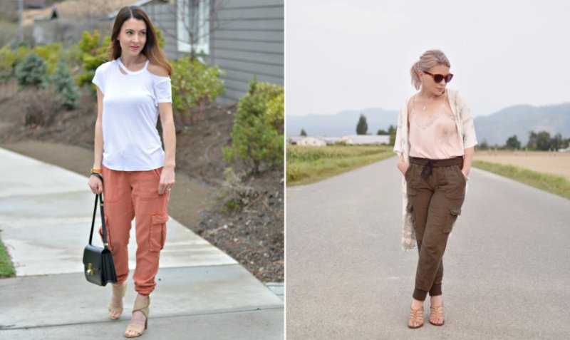 брюки карго как носить