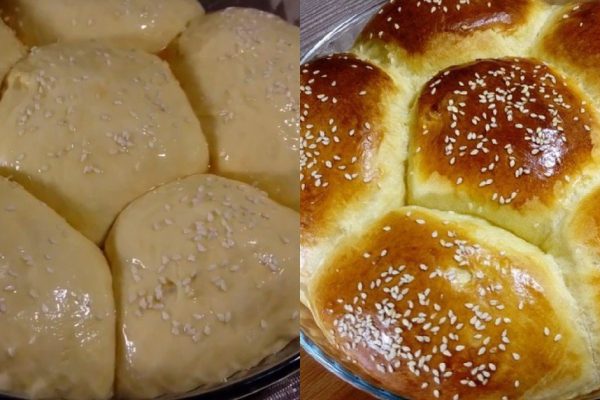 Рецепт дрожжевых булочек на молоке