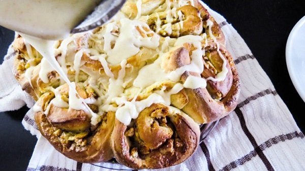 булочки с корицей