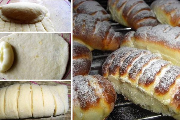 Рецепт булочек с заварным кремом