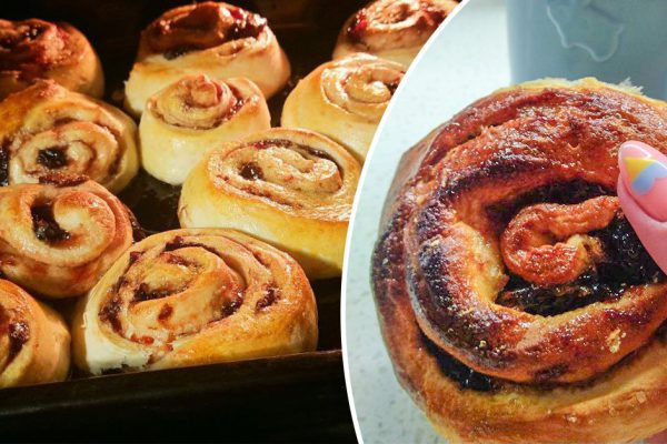 Тесто для булочек должно получиться нежным, а не твердым, как на вареники, в этом залог успеха