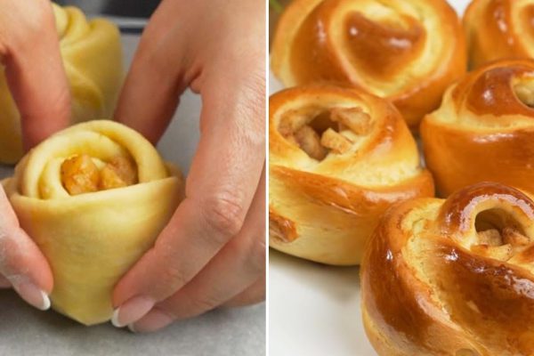 Как же можно не съесть за раз 30 пышнейших пирожков с яблоками