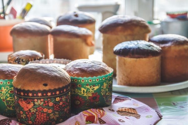Инструкция по выпеканию куличей в бумажных формах