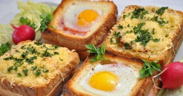 Потрясающие бутерброды к завтраку. Перед ними невозможно устоять!