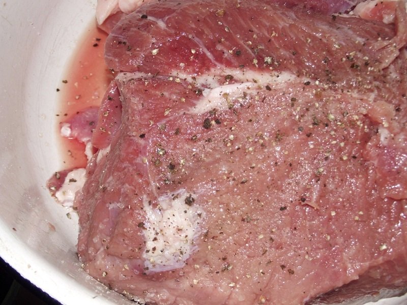 домашняя буженина в рукаве