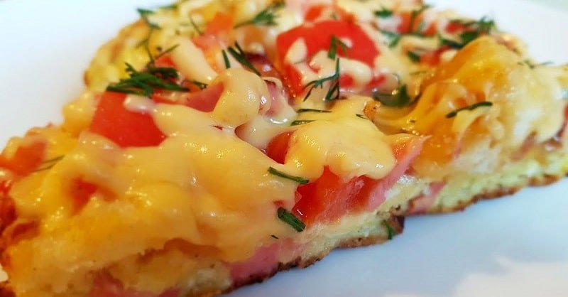 пицца без теста