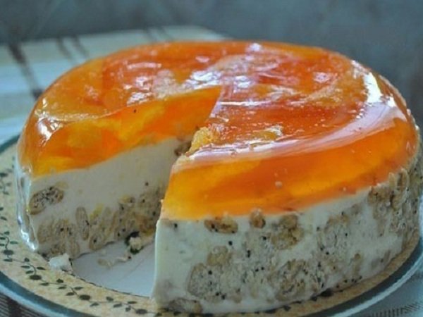 торт «Сочный апельсин»