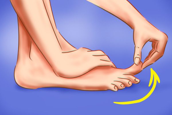 Зачем делать массаж больших пальцев ног