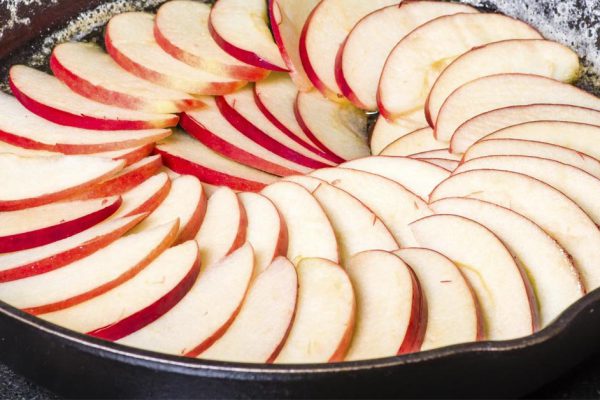 Пирог с яблоками по французскому рецепту