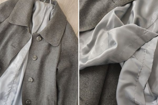 Ношу пальто бабушки любимого, из его подкладки можно сшить вечернее платье
