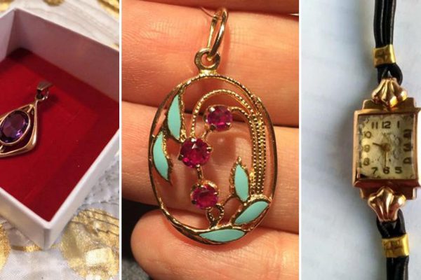 Советские золотые часики моей мамы идут, а им уже 60 лет