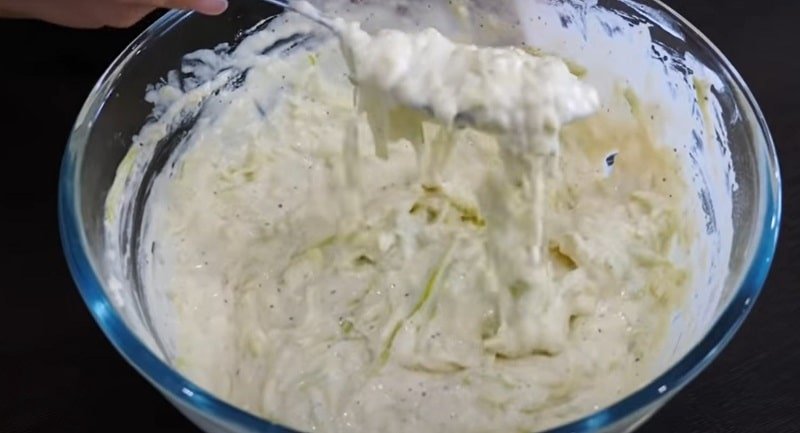 тесто из кабачков