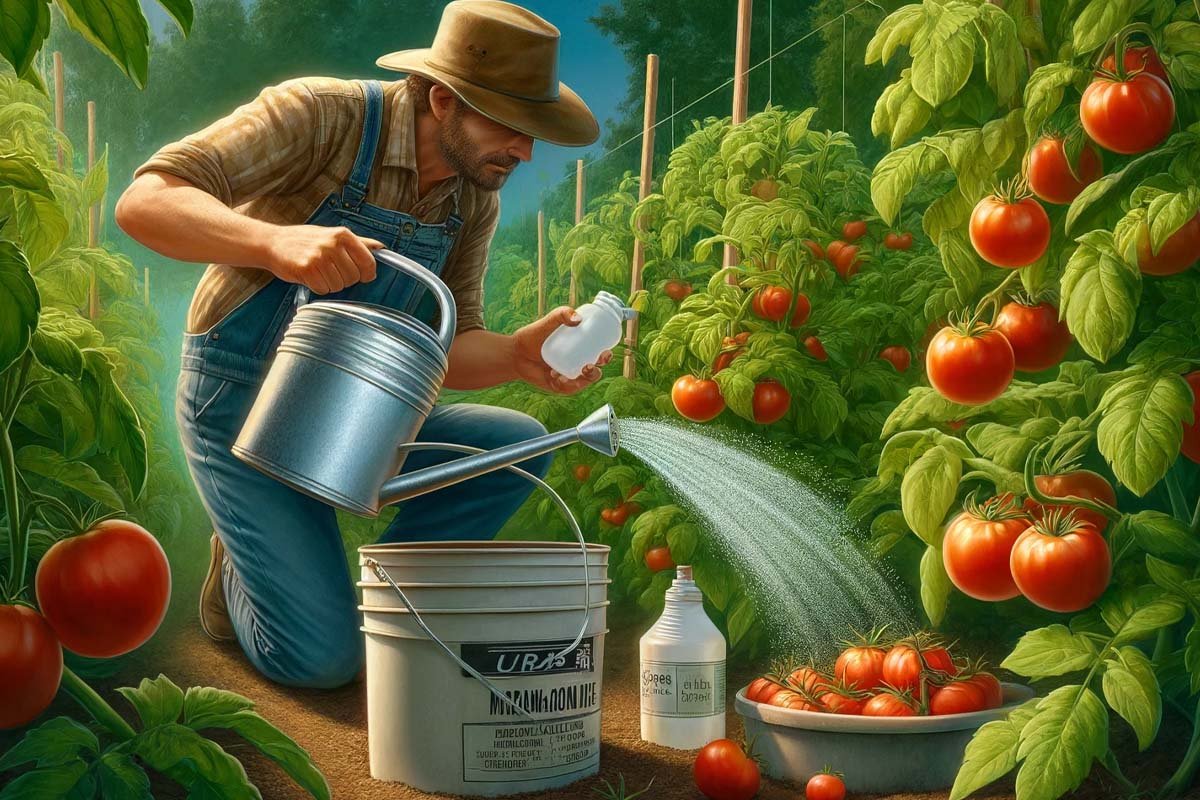 урожай помидоров