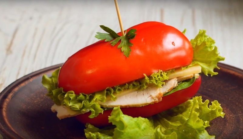 сэндвич из болгарского перца